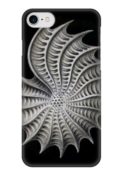 Заказать чехол для iPhone 7/7 Plus в Москве. Чехол для iPhone 7 глянцевый Nautilus, Ernst Haeckel от Apfelbaum - готовые дизайны и нанесение принтов.