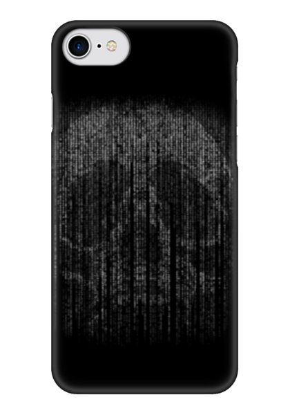 Заказать чехол для iPhone 7/7 Plus в Москве. Чехол для iPhone 7 глянцевый Голограмма череп от weeert - готовые дизайны и нанесение принтов.