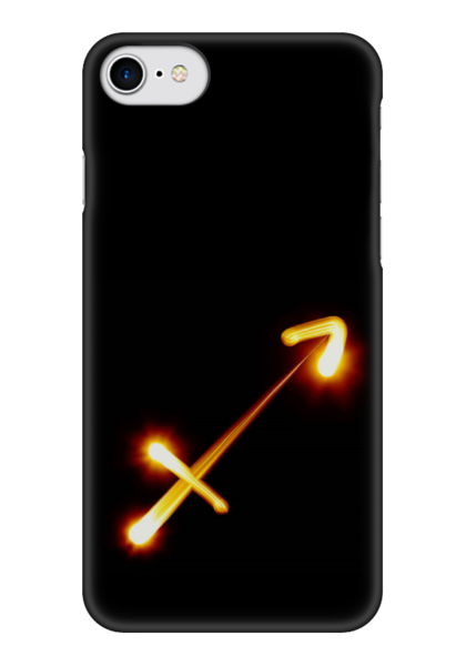 Заказать чехол для iPhone 7/7 Plus в Москве. Чехол для iPhone 7 глянцевый Стрельцу (22.11-21.12) от Apfelbaum - готовые дизайны и нанесение принтов.