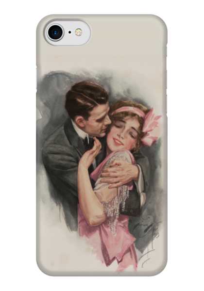 Заказать чехол для iPhone 7/7 Plus в Москве. Чехол для iPhone 7 глянцевый День Святого Валентина от Apfelbaum - готовые дизайны и нанесение принтов.