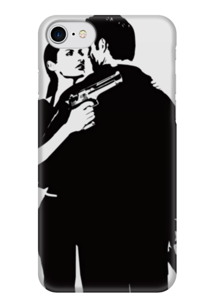 Заказать чехол для iPhone 7/7 Plus в Москве. Чехол для iPhone 7 глянцевый Max Payne от Just Paul - готовые дизайны и нанесение принтов.