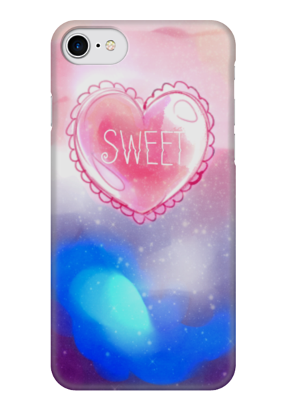 Заказать чехол для iPhone 7/7 Plus в Москве. Чехол для iPhone 7 глянцевый Sweet heart от Юлька Мега - готовые дизайны и нанесение принтов.