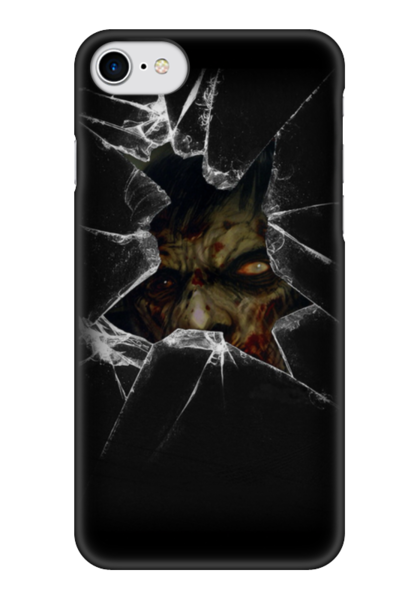 Заказать чехол для iPhone 7/7 Plus в Москве. Чехол для iPhone 7 глянцевый Zombie Art от Leichenwagen - готовые дизайны и нанесение принтов.