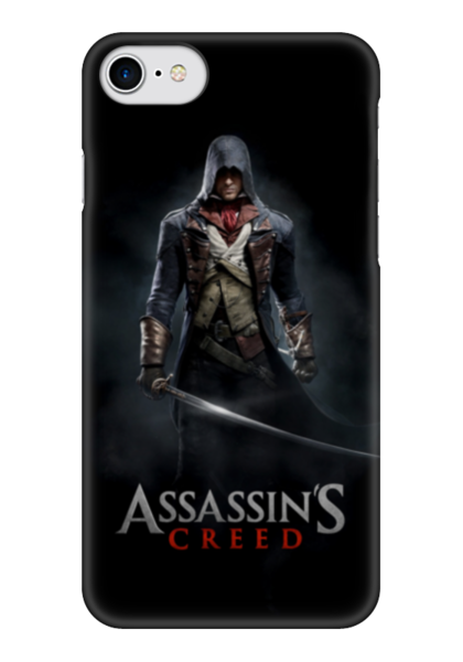 Заказать чехол для iPhone 7/7 Plus в Москве. Чехол для iPhone 7 глянцевый Assassins Creed (Unity Arno) от Аня Лукьянова - готовые дизайны и нанесение принтов.
