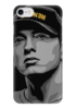 Заказать чехол для iPhone 7/7 Plus в Москве. Чехол для iPhone 7 глянцевый Eminem от Сергей Дульнев - готовые дизайны и нанесение принтов.