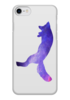 Заказать чехол для iPhone 7/7 Plus в Москве. Чехол для iPhone 7 глянцевый Space animals от FireFoxa - готовые дизайны и нанесение принтов.