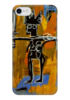 Заказать чехол для iPhone 7/7 Plus в Москве. Чехол для iPhone 7 глянцевый Basquiat от Just kidding - готовые дизайны и нанесение принтов.