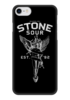 Заказать чехол для iPhone 7/7 Plus в Москве. Чехол для iPhone 7 глянцевый  Stone Sour от geekbox - готовые дизайны и нанесение принтов.