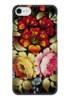 Заказать чехол для iPhone 7/7 Plus в Москве. Чехол для iPhone 7 глянцевый Хохлома цветы от DesertHawk - готовые дизайны и нанесение принтов.