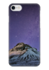 Заказать чехол для iPhone 7/7 Plus в Москве. Чехол для iPhone 7 глянцевый зимнее звездное небо от crash - готовые дизайны и нанесение принтов.