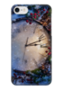 Заказать чехол для iPhone 7/7 Plus в Москве. Чехол для iPhone 7 глянцевый Christmas watch от Илья Макарченко - готовые дизайны и нанесение принтов.