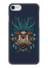 Заказать чехол для iPhone 7/7 Plus в Москве. Чехол для iPhone 7 глянцевый Forest Spirit. Лесной Дух от Виктор Гришин - готовые дизайны и нанесение принтов.