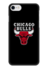 Заказать чехол для iPhone 7/7 Plus в Москве. Чехол для iPhone 7 глянцевый CHICAGO BULLS от azizasozaeva - готовые дизайны и нанесение принтов.