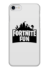 Заказать чехол для iPhone 7/7 Plus в Москве. Чехол для iPhone 7 глянцевый Fortnite Fun  от Максим - готовые дизайны и нанесение принтов.