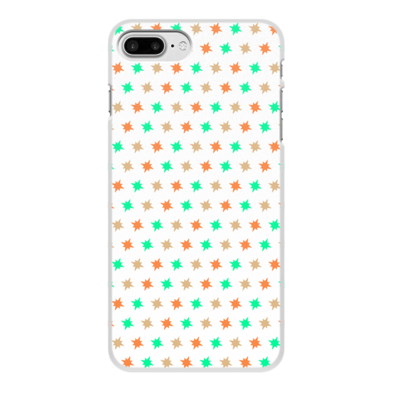 Printio Чехол для iPhone 7 Plus, объёмная печать Звезды gosso ультратонкий силиконовый чехол накладка для apple iphone 8 plus 7 plus с принтом разноцветные перья