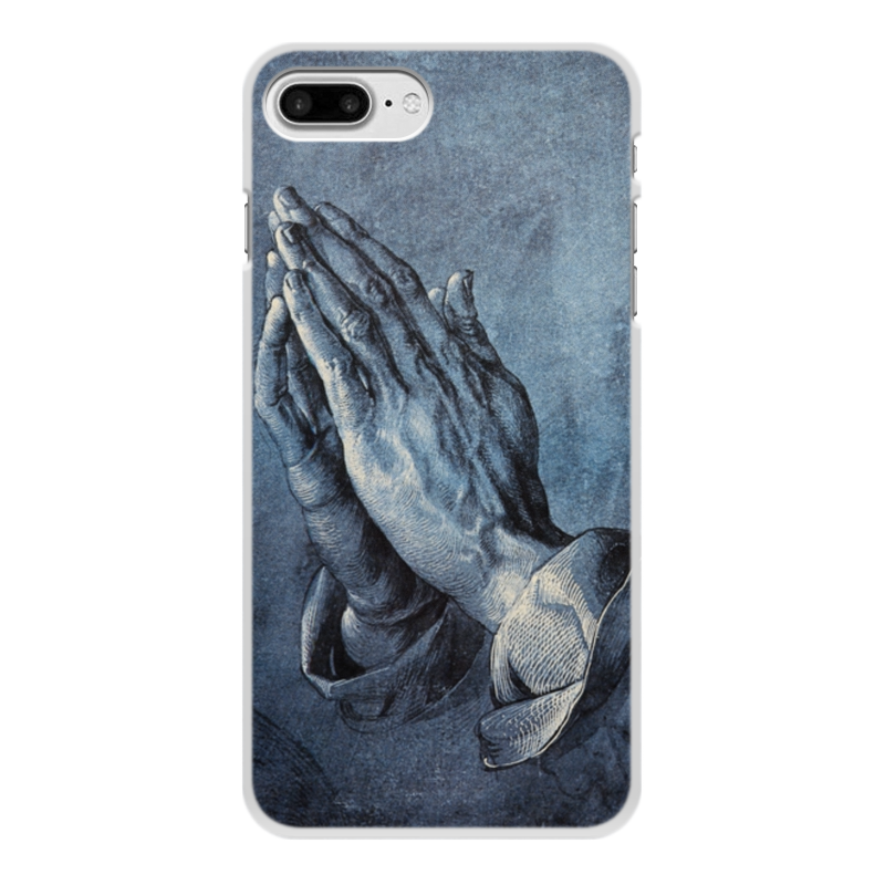 Printio Чехол для iPhone 7 Plus, объёмная печать Руки молящегося (альбрехт дюрер)