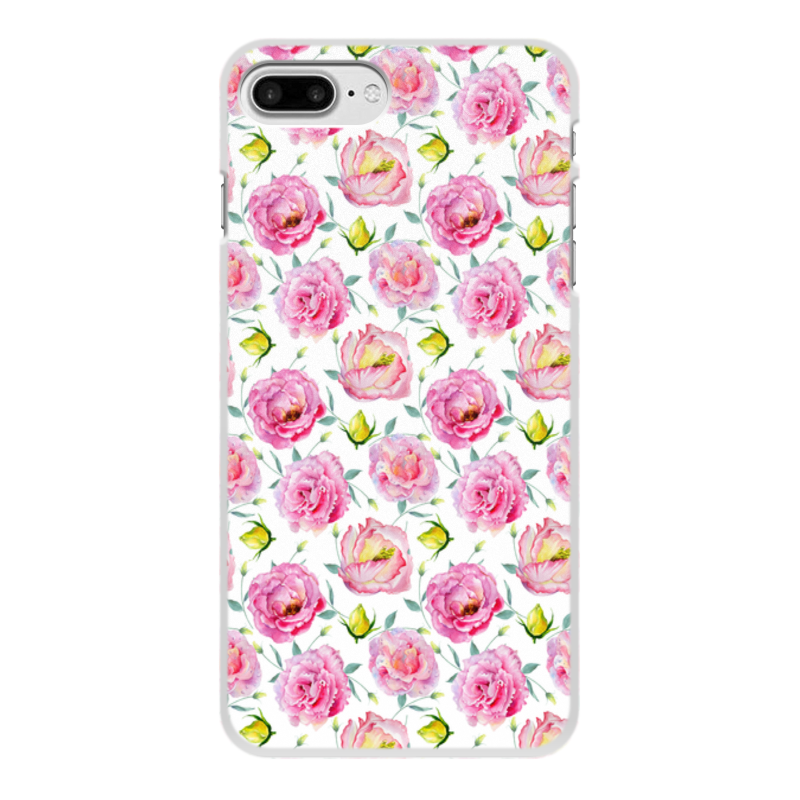 Printio Чехол для iPhone 7 Plus, объёмная печать Сад цветов printio чехол для iphone 7 plus объёмная печать сад роз