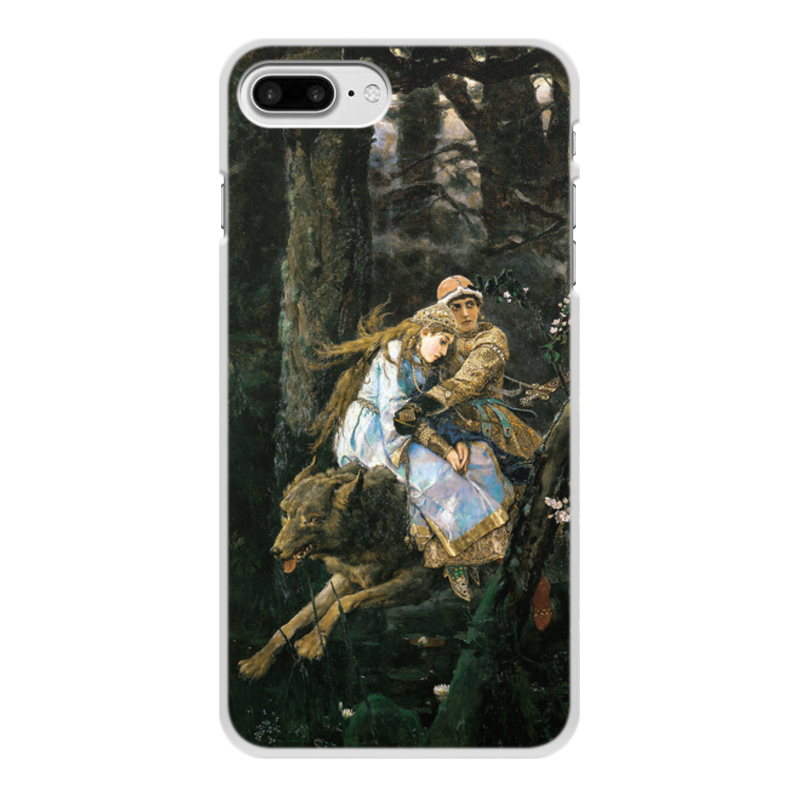 Printio Чехол для iPhone 7 Plus, объёмная печать Иван-царевич на сером волке (виктор васнецов)