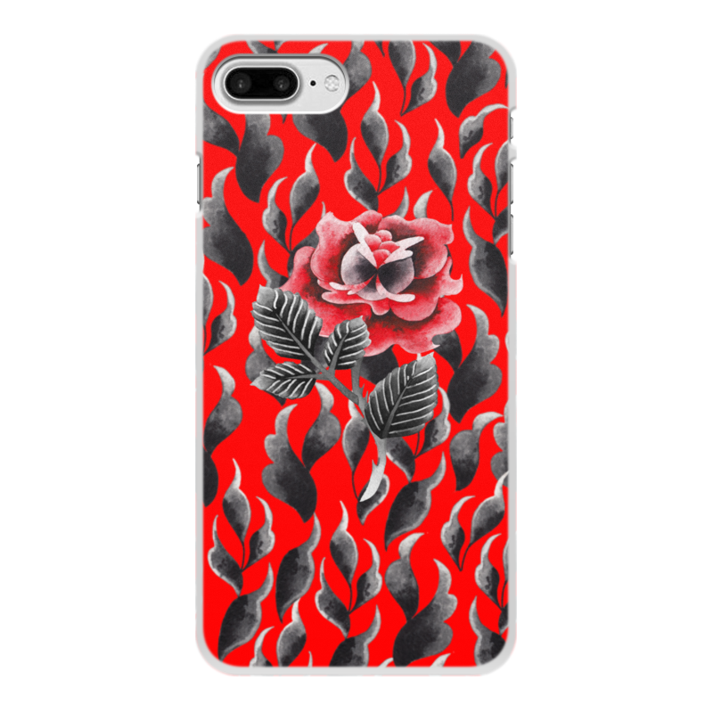 Printio Чехол для iPhone 7 Plus, объёмная печать Цветок printio чехол для iphone 7 plus объёмная печать цветок роза