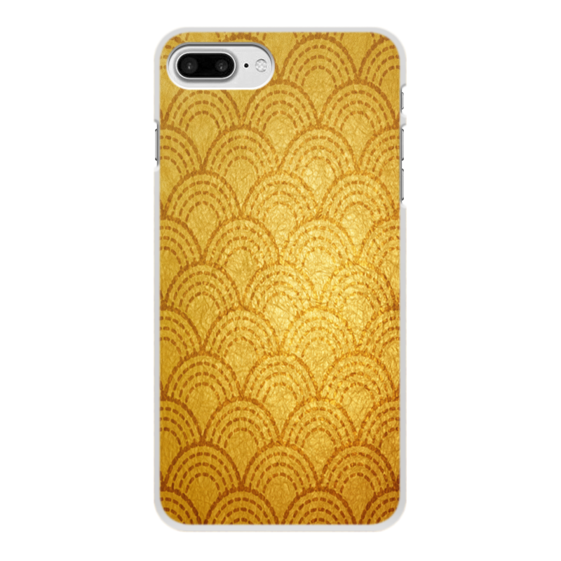 Printio Чехол для iPhone 7 Plus, объёмная печать золотой узор printio чехол для iphone 7 plus объёмная печать золотой узор