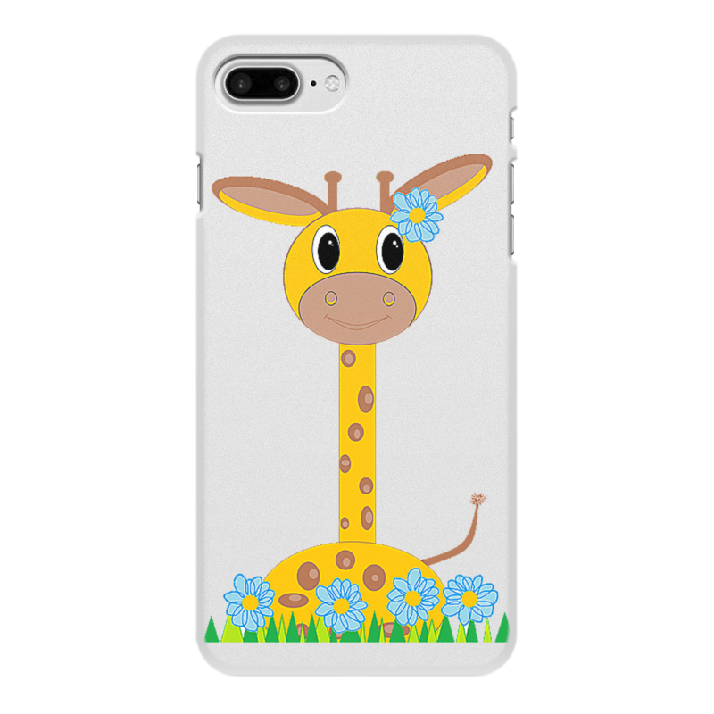 Printio Чехол для iPhone 7 Plus, объёмная печать Жираф printio чехол для iphone 7 объёмная печать жираф