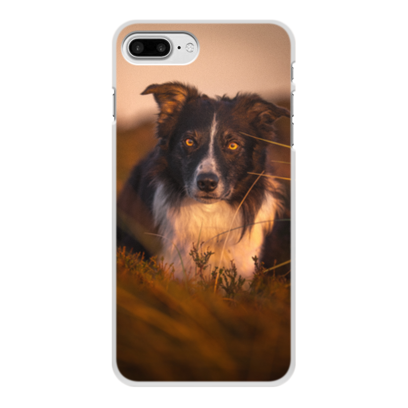 Printio Чехол для iPhone 7 Plus, объёмная печать Собака чехол mypads гавайская собака для meizu pro 7 plus задняя панель накладка бампер