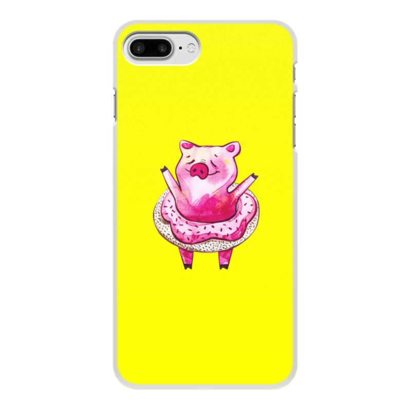 Printio Чехол для iPhone 7 Plus, объёмная печать Свинка