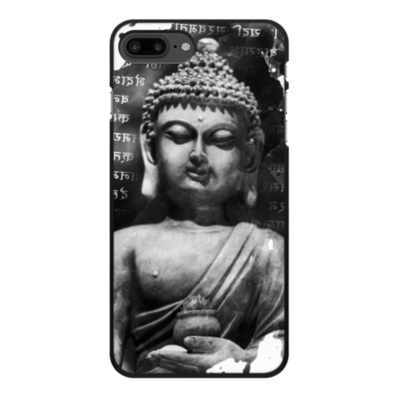 Printio Чехол для iPhone 7 Plus, объёмная печать Будда (письмена) printio чехол для iphone 7 объёмная печать будда