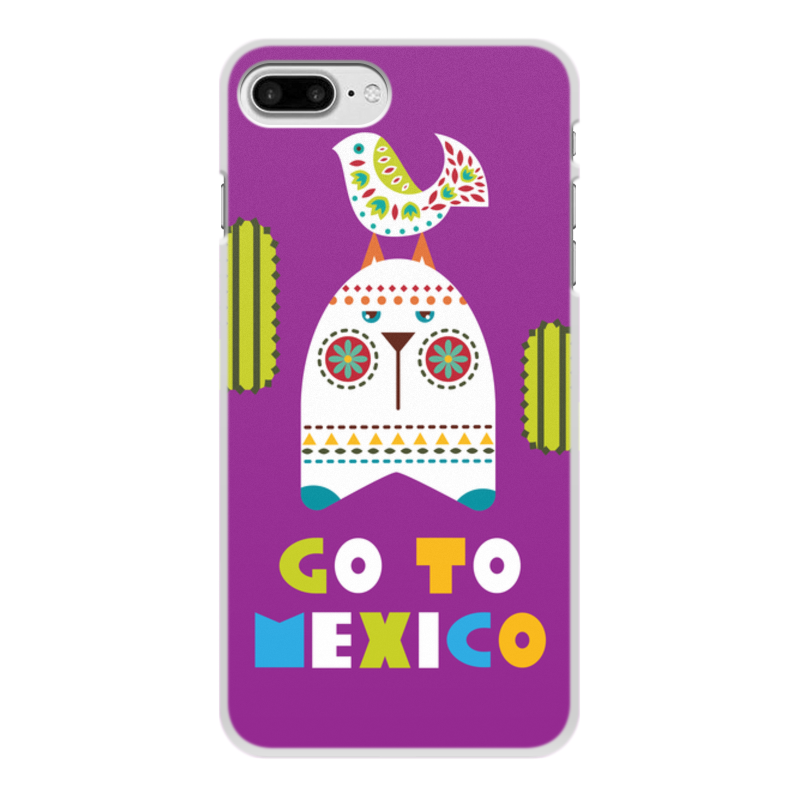 Printio Чехол для iPhone 7 Plus, объёмная печать Мексика