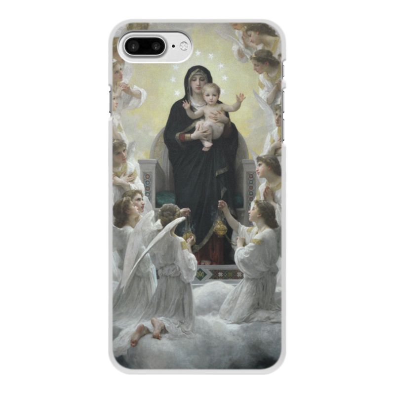 Printio Чехол для iPhone 7 Plus, объёмная печать La vierge aux anges (картина вильяма бугро)