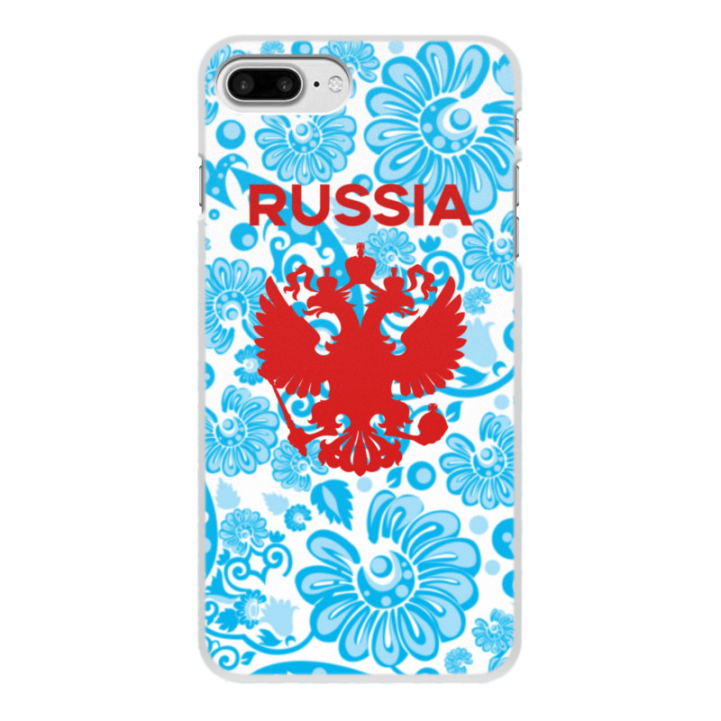 Printio Чехол для iPhone 7 Plus, объёмная печать Russia
