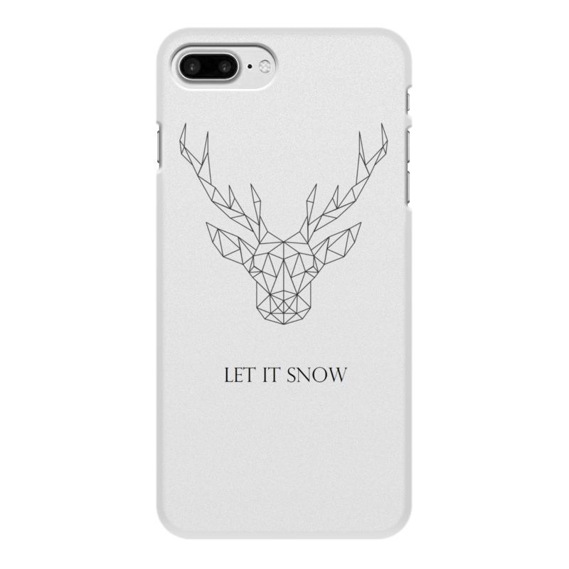 Printio Чехол для iPhone 7 Plus, объёмная печать Dear deer printio чехол для iphone 11 объёмная печать let it be