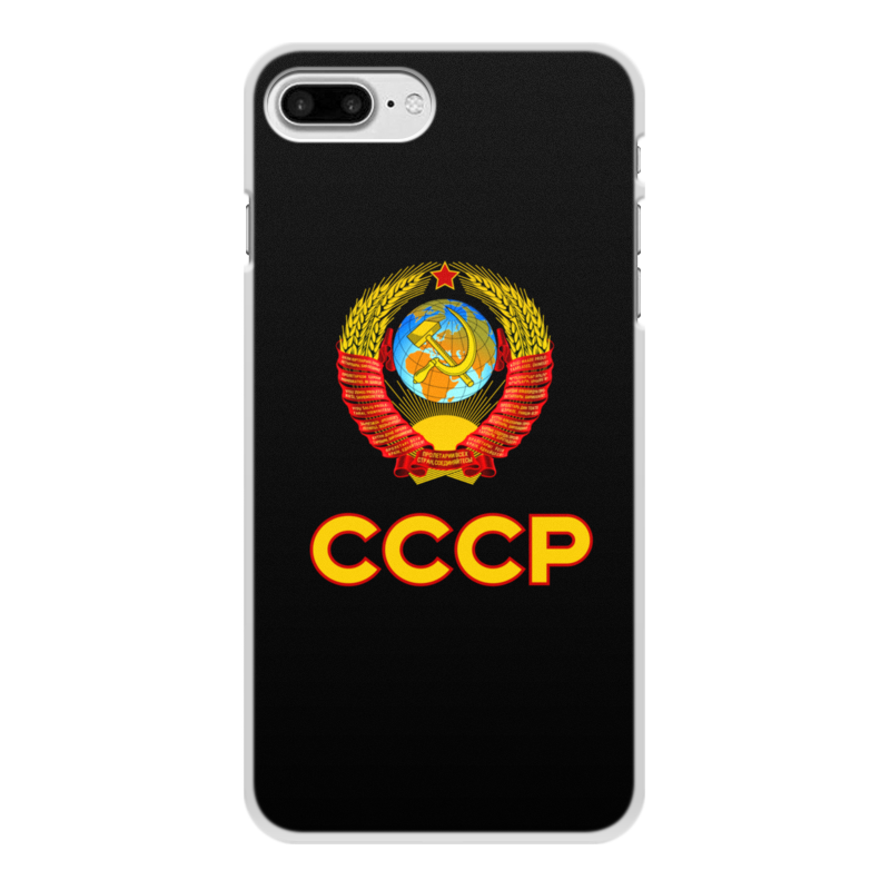 Printio Чехол для iPhone 7 Plus, объёмная печать Советский союз