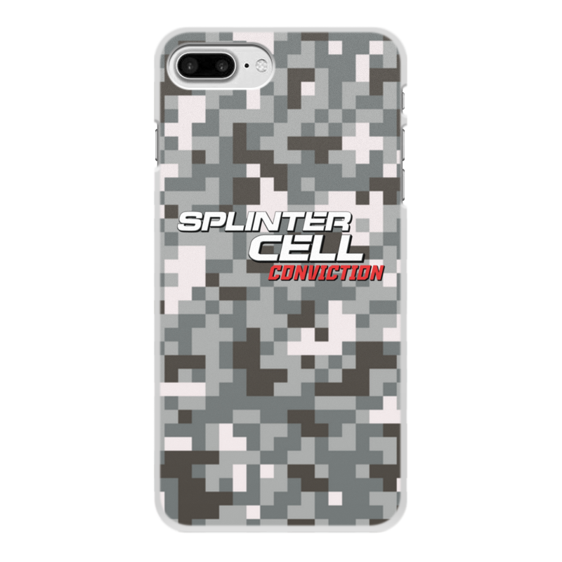 Printio Чехол для iPhone 7 Plus, объёмная печать Splinter cell