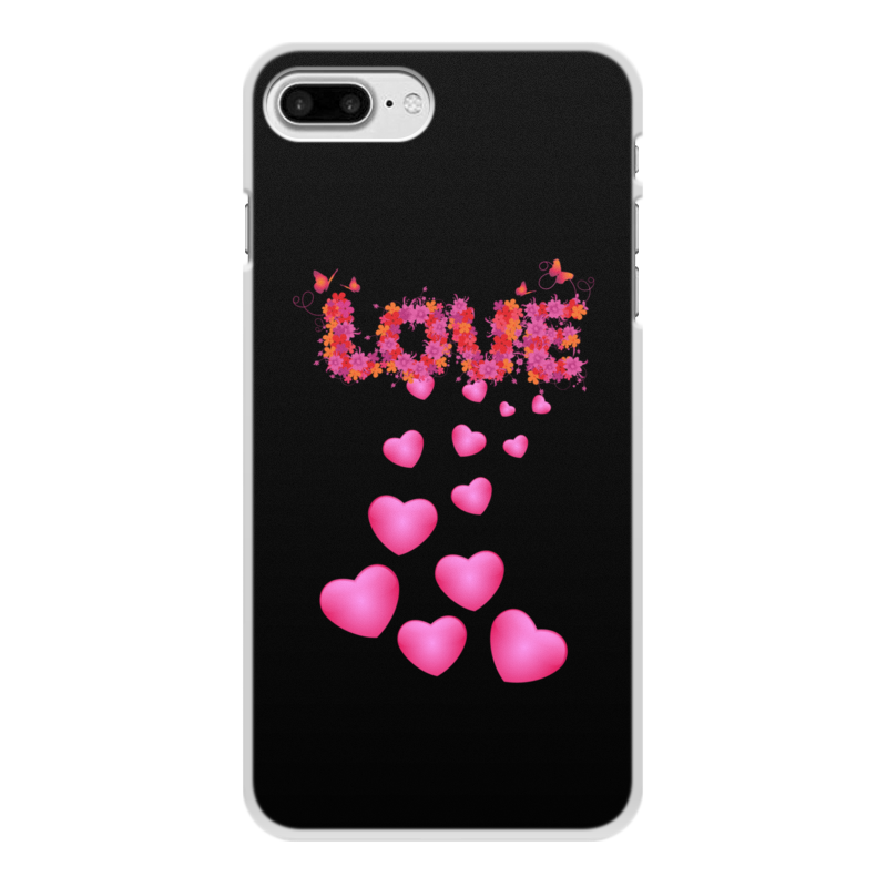 Printio Чехол для iPhone 7 Plus, объёмная печать Любовь