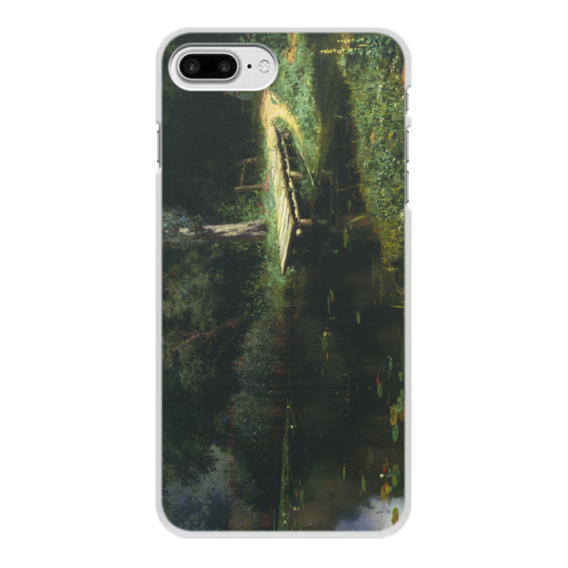 Printio Чехол для iPhone 7 Plus, объёмная печать Заросший пруд (картина поленова)