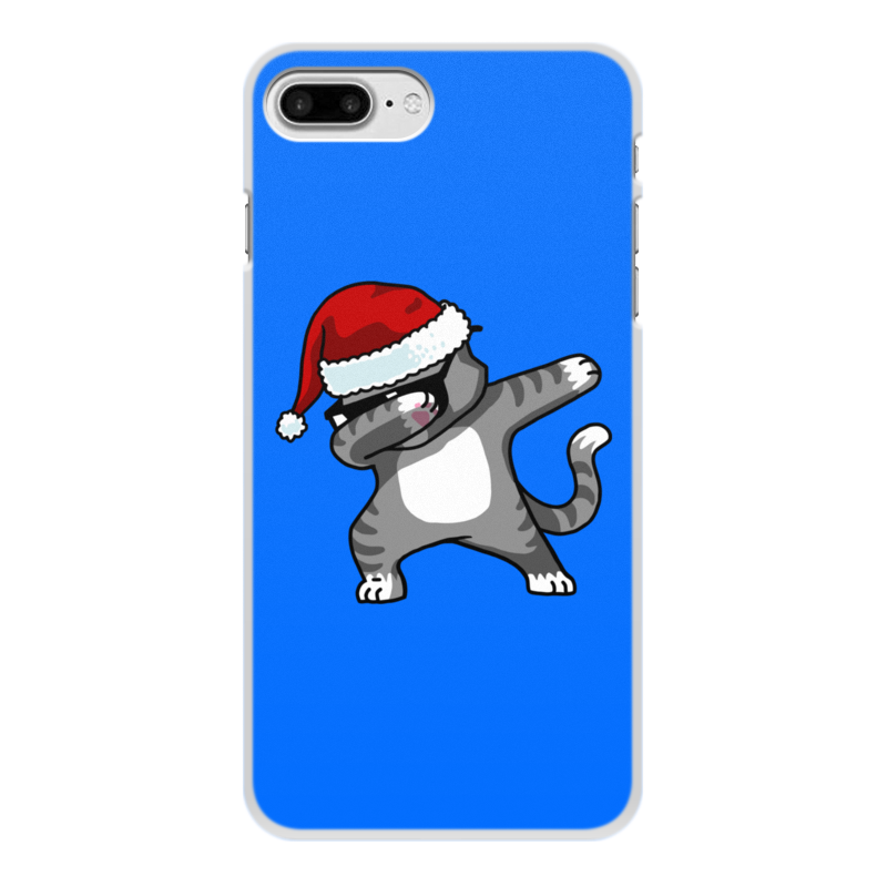 Printio Чехол для iPhone 7 Plus, объёмная печать Dabbing cat printio чехол для iphone 8 plus объёмная печать dabbing dog
