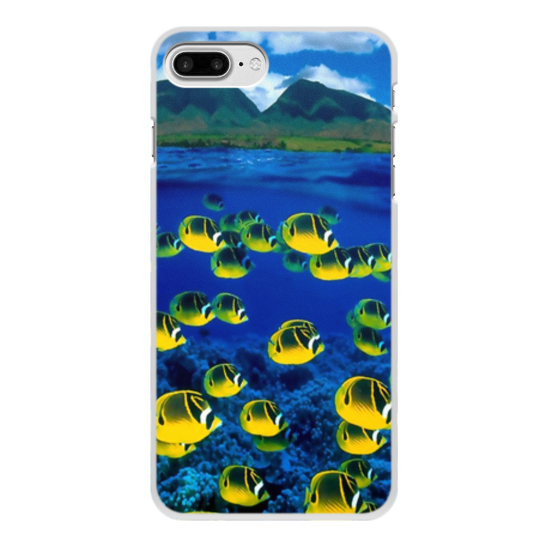 Printio Чехол для iPhone 7 Plus, объёмная печать Морской риф printio чехол для iphone 7 plus объёмная печать морской пляж