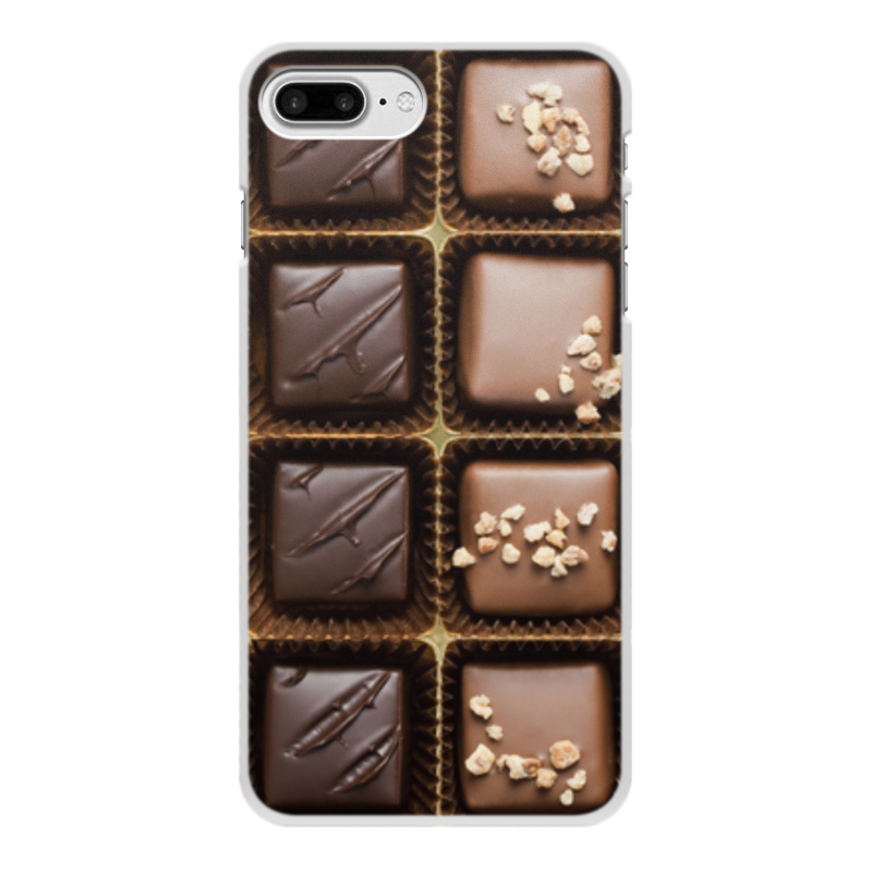 Printio Чехол для iPhone 7 Plus, объёмная печать Шоколад printio чехол для iphone 6 объёмная печать шоколад