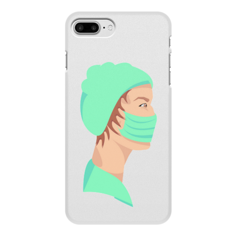 Printio Чехол для iPhone 7 Plus, объёмная печать медицинский работник в маске printio чехол для iphone 7 plus объёмная печать тигр в маске