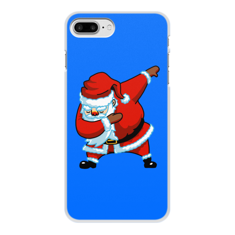 Printio Чехол для iPhone 7 Plus, объёмная печать Dabbing santa