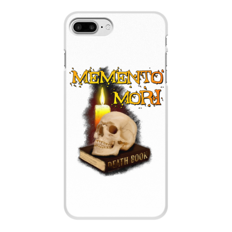 Printio Чехол для iPhone 7 Plus, объёмная печать Memento mori. помни о смерти. силиконовый чехол на honor 7x череп 20 для хонор 7 икс