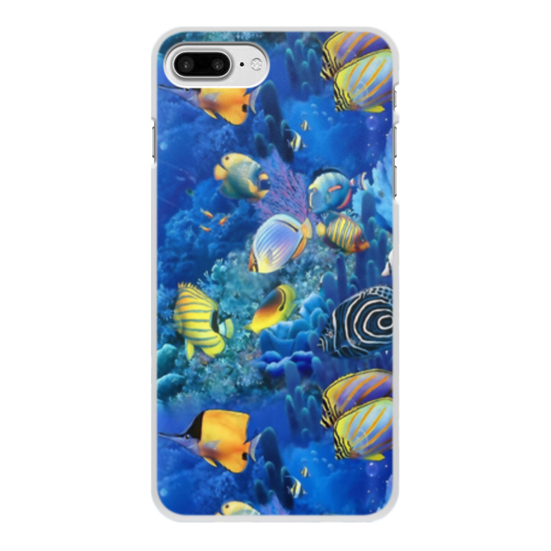 Printio Чехол для iPhone 7 Plus, объёмная печать Морской риф printio чехол для iphone 7 plus объёмная печать морской пляж