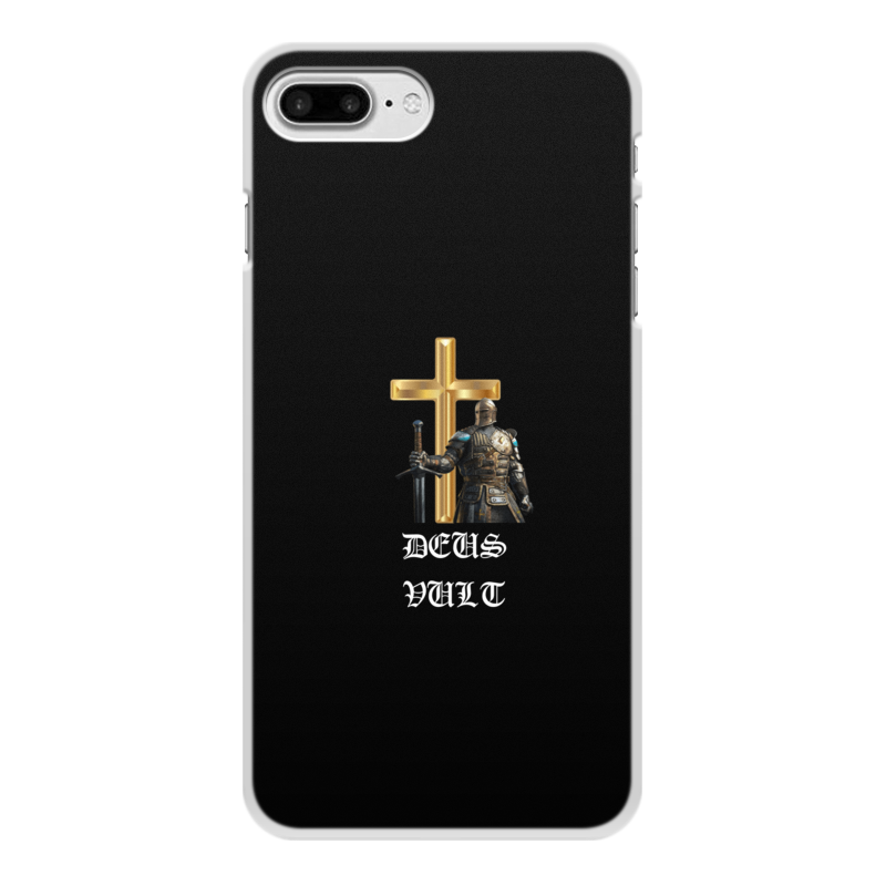 Printio Чехол для iPhone 7 Plus, объёмная печать Deus vult. крестоносцы printio чехол для iphone 6 объёмная печать deus vult крестоносцы