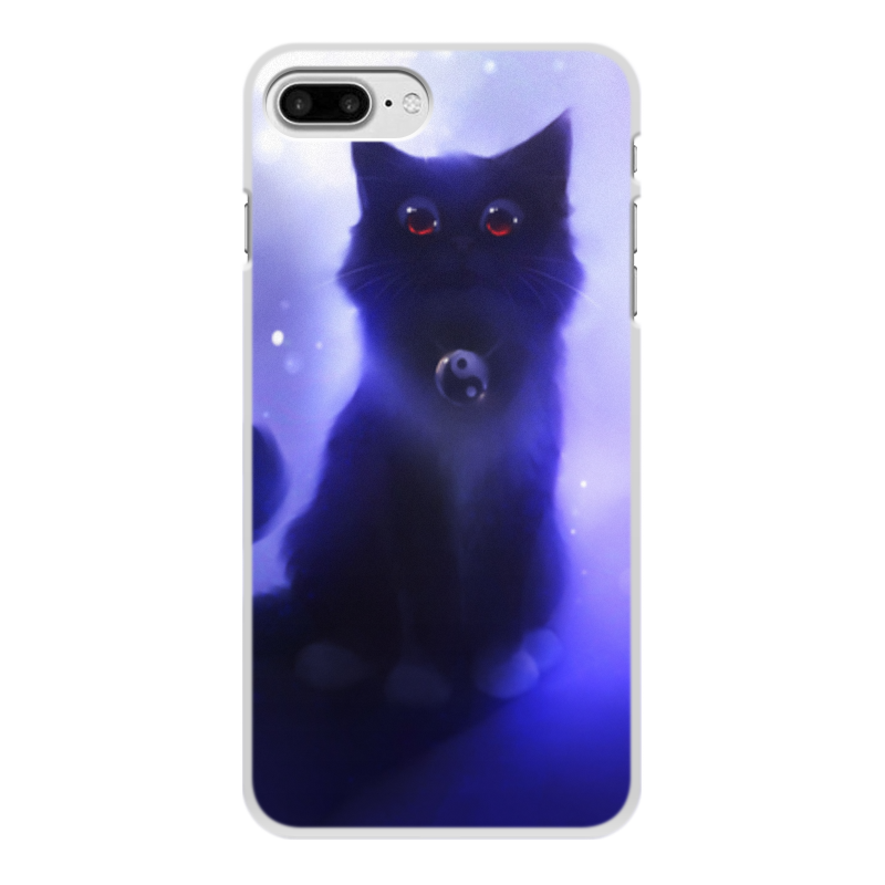 Printio Чехол для iPhone 7 Plus, объёмная печать котенок силиконовый чехол котенок с ухмылкой на nokia 7 plus нокиа 7 плюс
