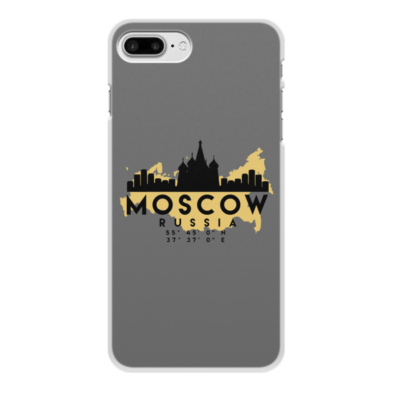 Printio Чехол для iPhone 7 Plus, объёмная печать Москва (россия) чехол mypads фк динамо москва мужской для meizu pro 7 plus задняя панель накладка бампер