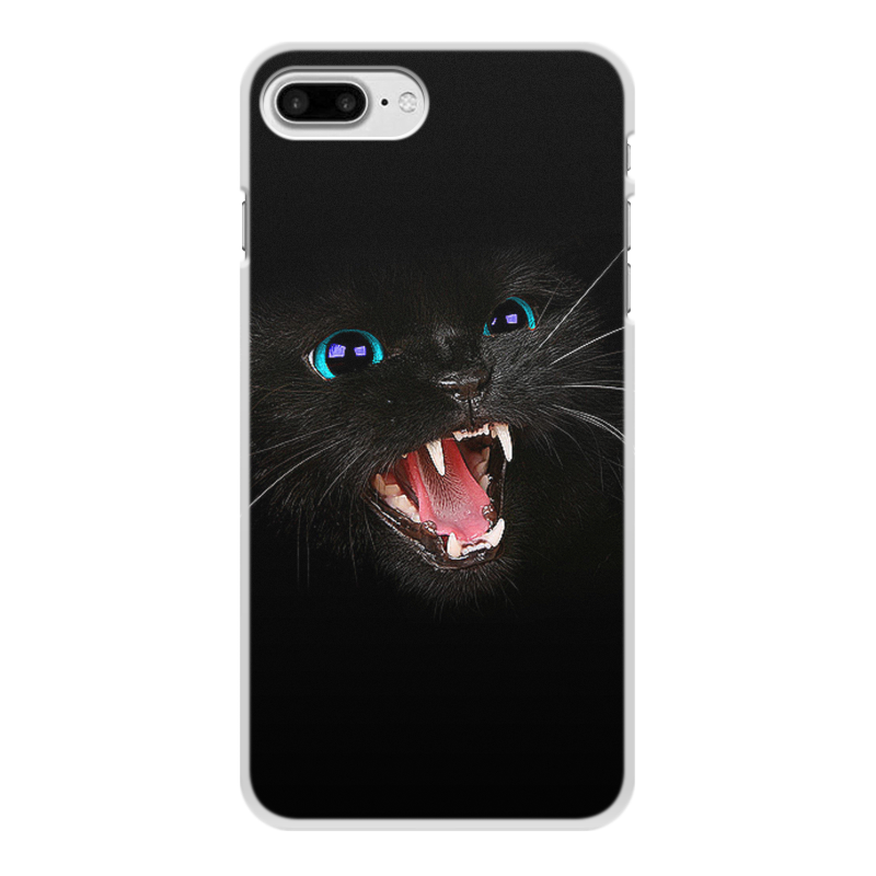Printio Чехол для iPhone 7 Plus, объёмная печать Черная кошка printio чехол для iphone 7 plus объёмная печать черная кошка
