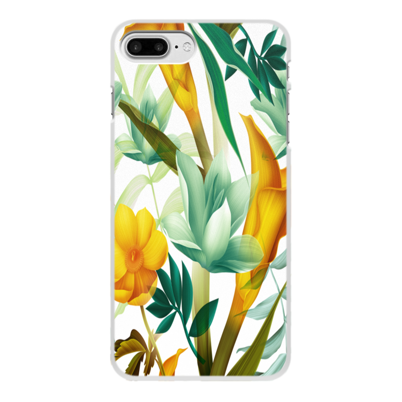 Printio Чехол для iPhone 7 Plus, объёмная печать Сад цветов printio чехол для iphone 7 plus объёмная печать сад цветов