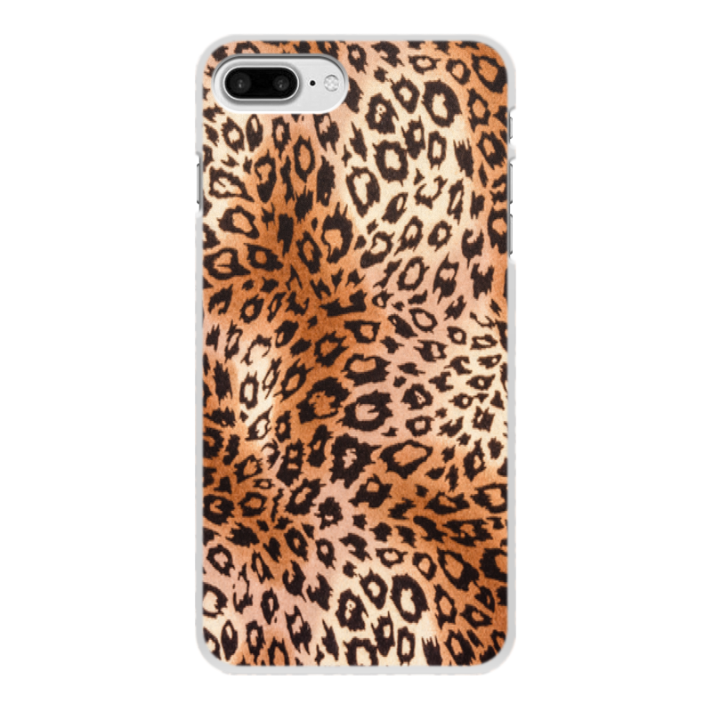 Printio Чехол для iPhone 7 Plus, объёмная печать Леопард чехол mypads леопард вайлд для meizu pro 7 plus задняя панель накладка бампер