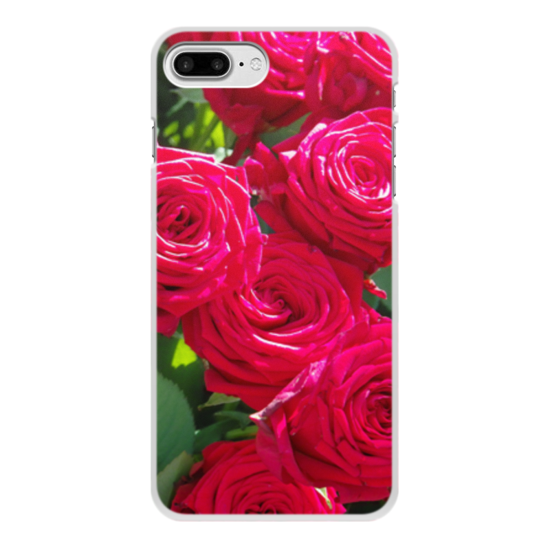 Printio Чехол для iPhone 7 Plus, объёмная печать Сад роз printio чехол для iphone 7 plus объёмная печать сад роз